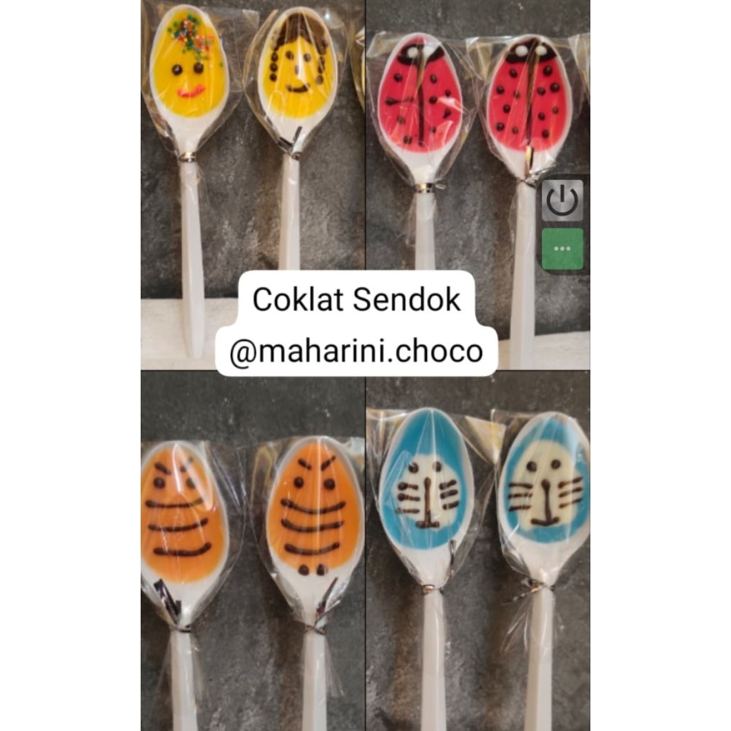 Coklat Sendok||Coklat Karakter||Permen coklat