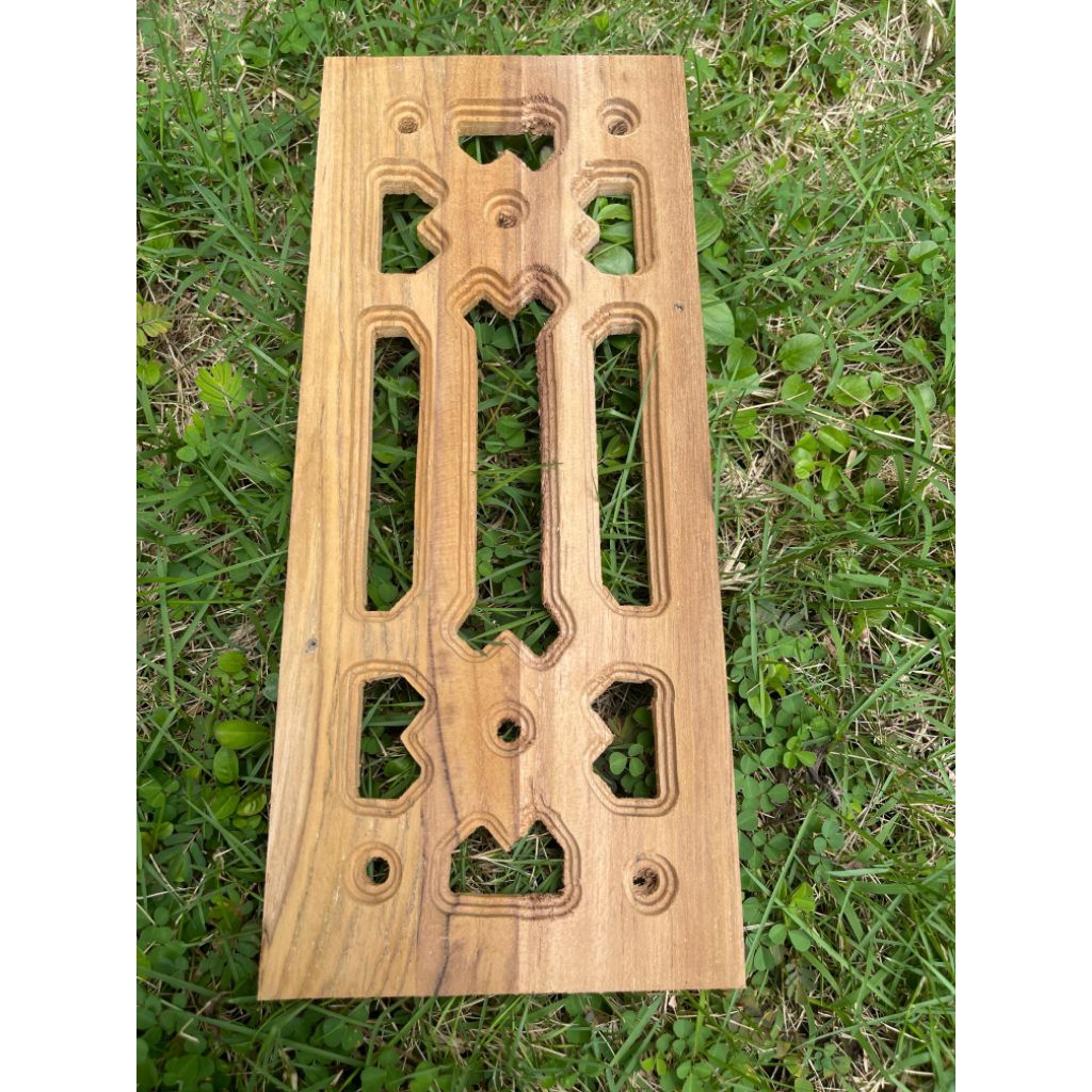 kepingan loster kayu jati