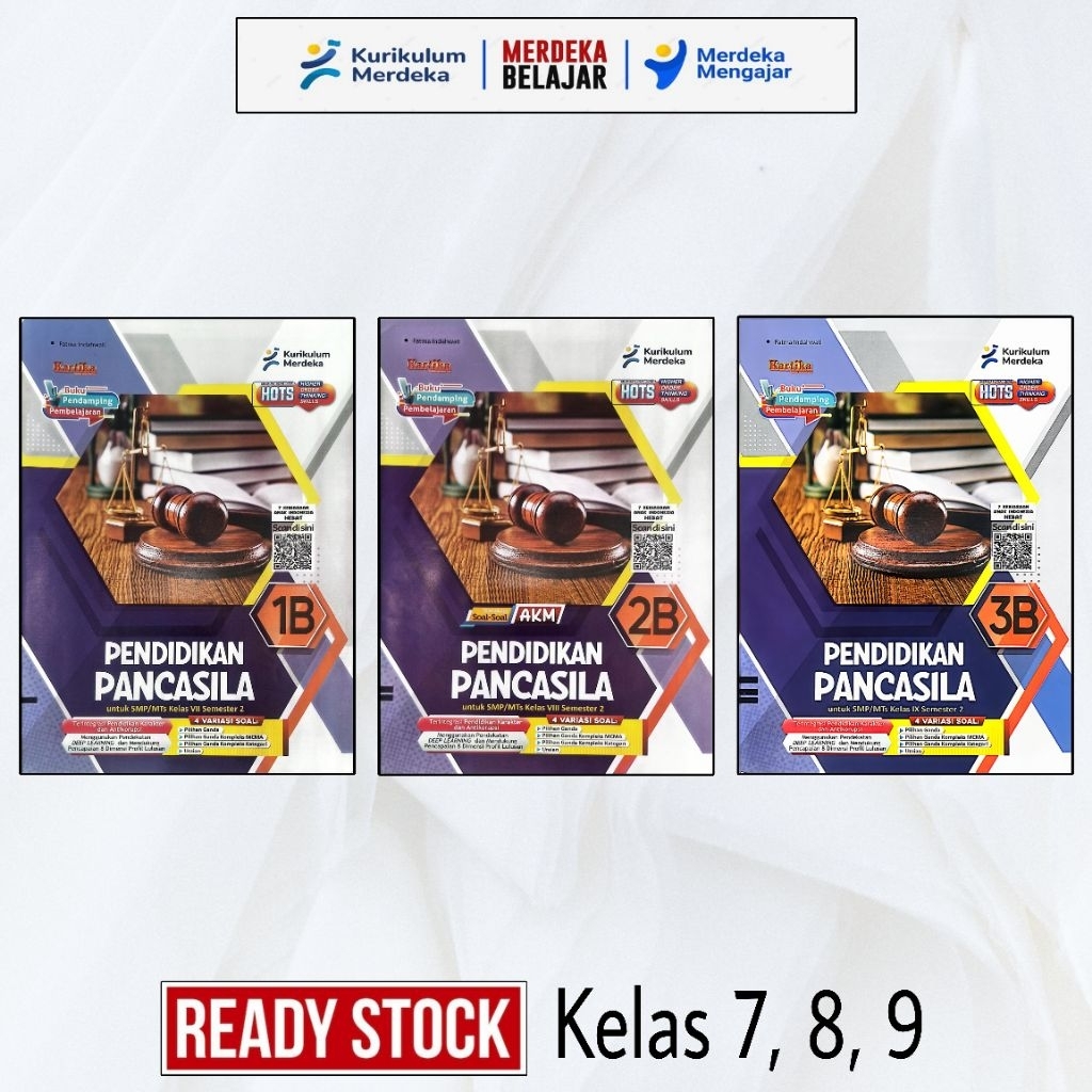 KARTIKA : LKS Pancasila untuk SISWA Kelas 7 8 9 - Semester 2 TA 2025 - 2026