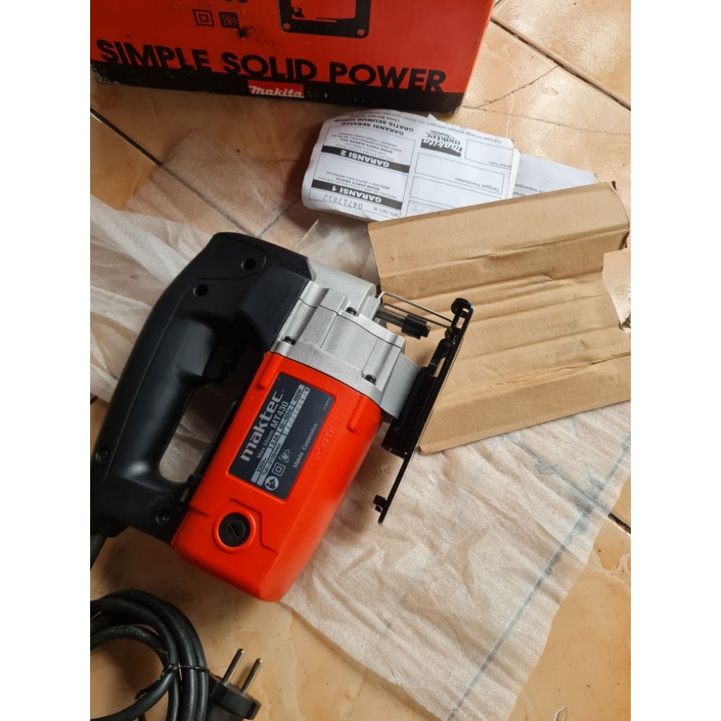 jigsaw maktec gergaji kayu mesin jigsaw