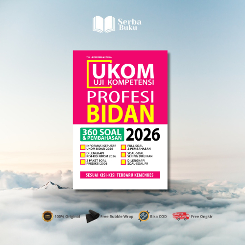 Buku UKOM Uji Kompetensi Profesi Bidan 2026 - Media Eduka