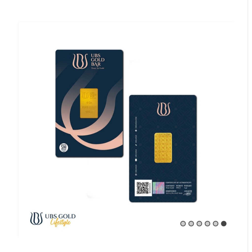 Logam Mulia UBS 4 gram