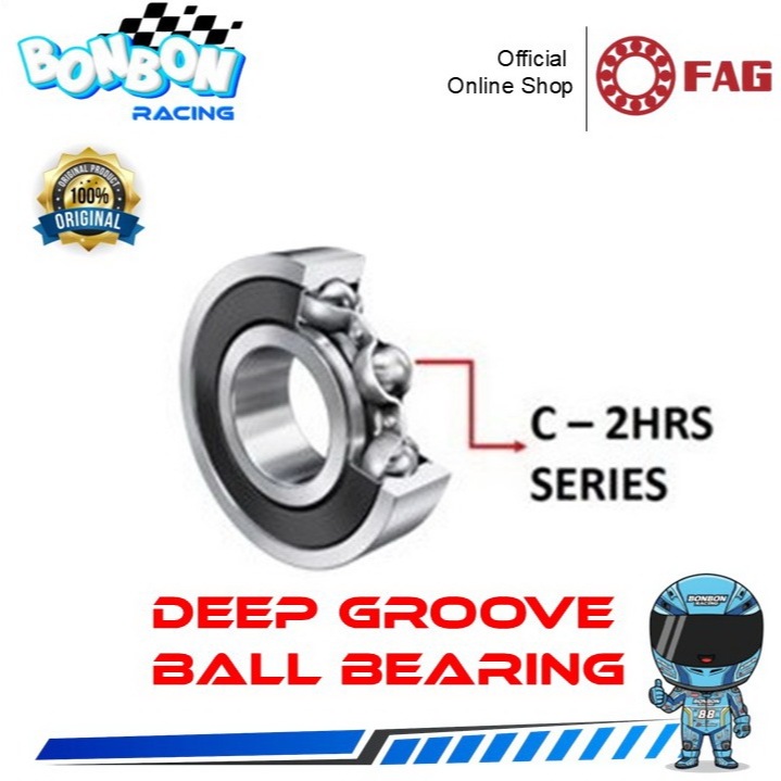 FAG Bearing Laher Bearing  63/28 Kruk As Tiger GL Pro Satria FU Fi GSX Scorpio Mesin Roda Kipas