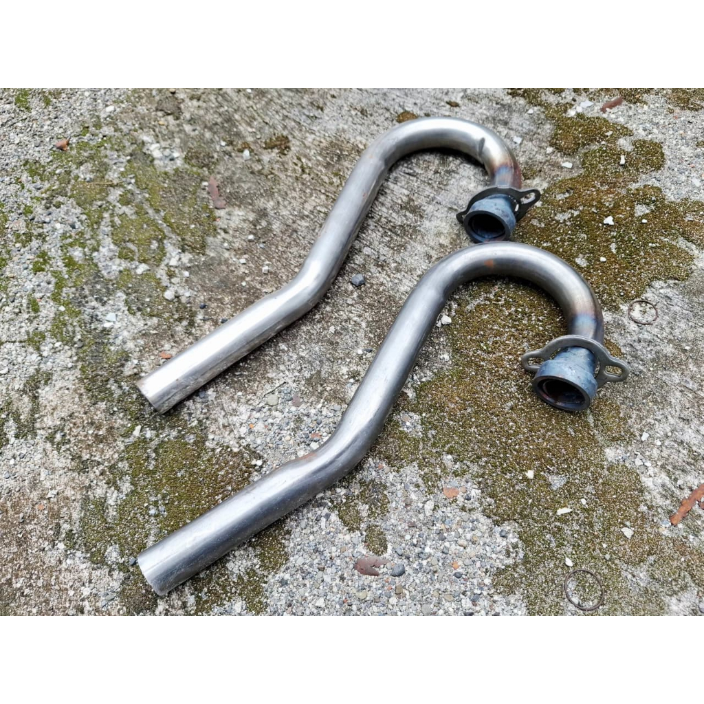 Header Scorpio Trail Leheran Knalpot Leher Trail KLX Scorpio