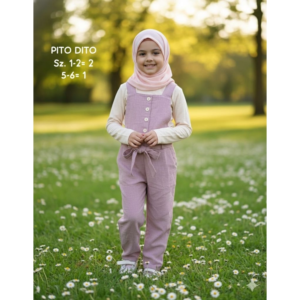 GAMIS & OVERALL PITO DITO