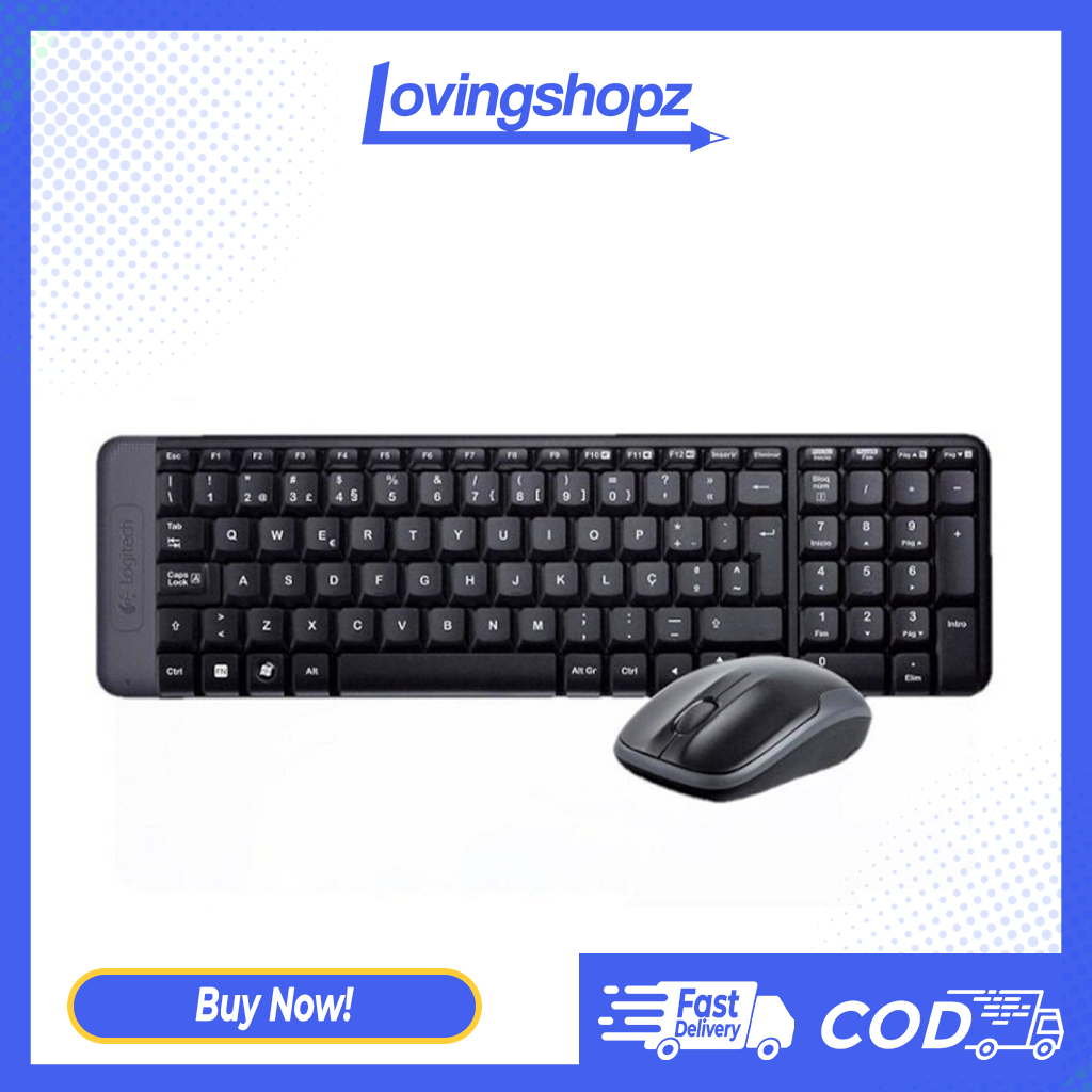 Logitech MK215 Wireless Keyboard Mouse, Keyboard dan Mouse Wireless