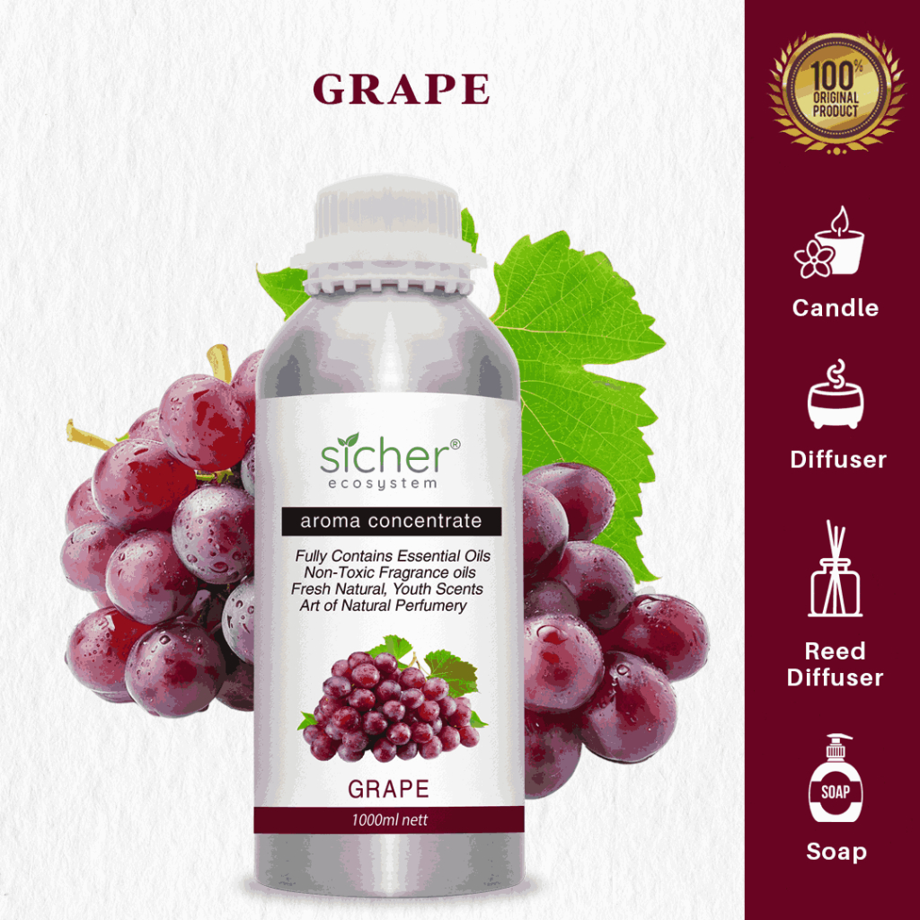 Sicher Fragrance Oil Grape 1000ml