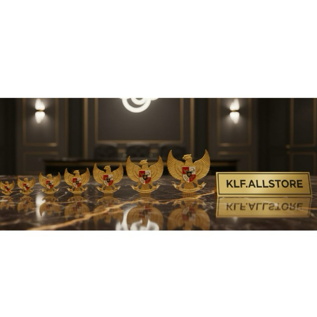 Termurah  PIN Garuda Peniti Pin Bros kuningan Emas Besar kecil untuk Peci Paskribra