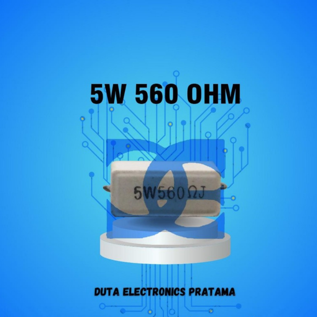Resistor Kapur 5W 560 OHM