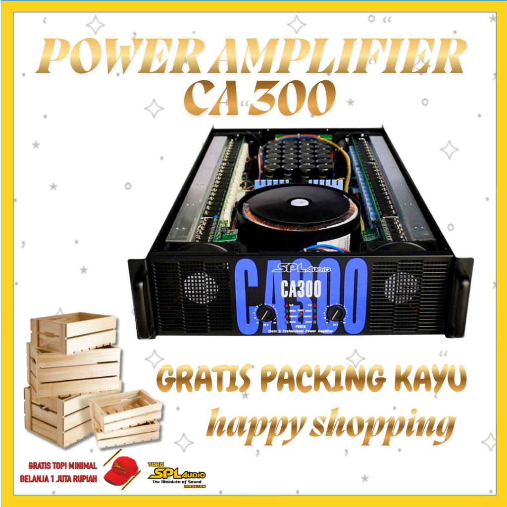 SPL Audio Power Amplifier CA 300