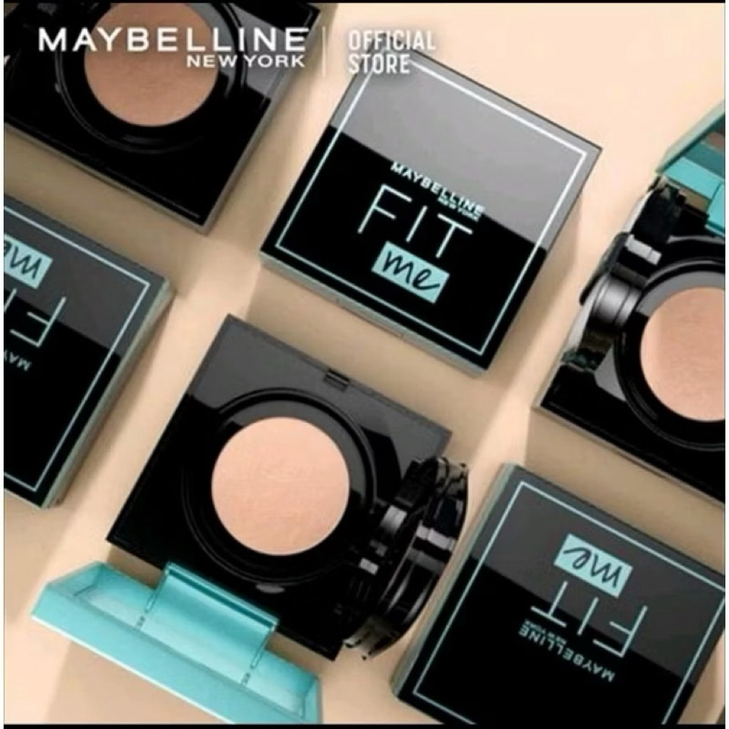 Maybelline Fit Me Matte & Poreless Cushion / Bedak Cushion Maybelline Fit Me