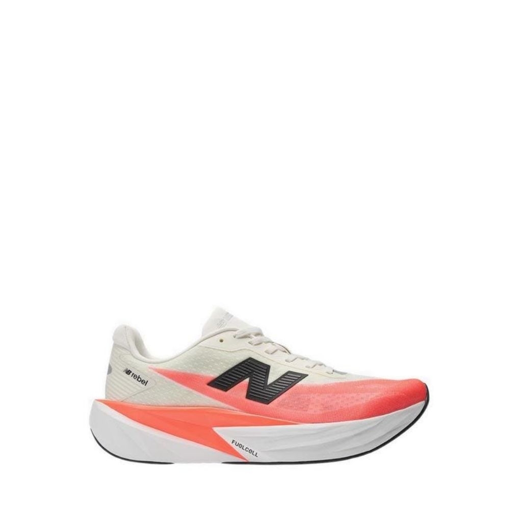 NB FuelCell Rebel V5 White Orange Running Shoes Sneakers