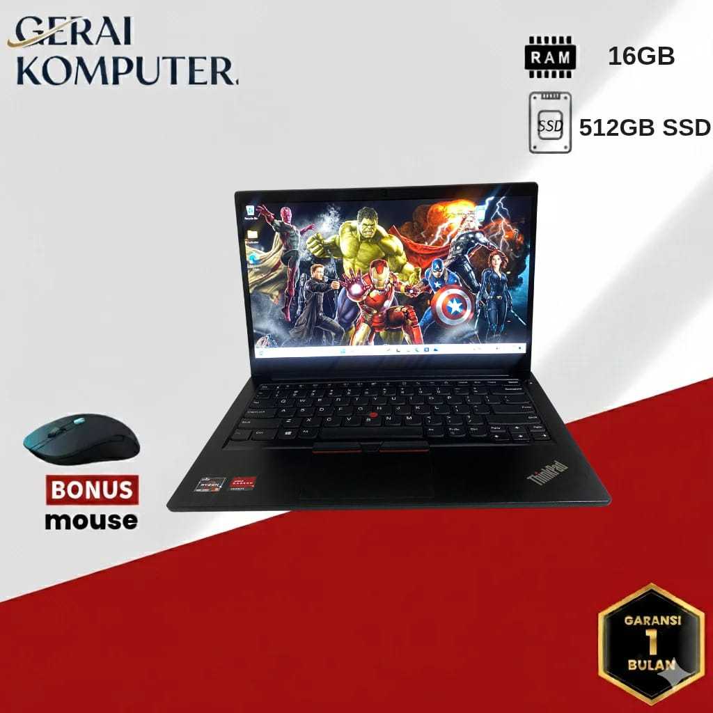 Lenovo Thinkpad E14 Ryzen7 4700u 16GB 512GB 14inch Ryzen5 4500u