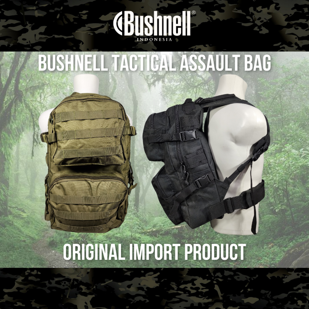 Tas Ransel Army Bushnell Tactical Asault Impor Army Militer Cordura