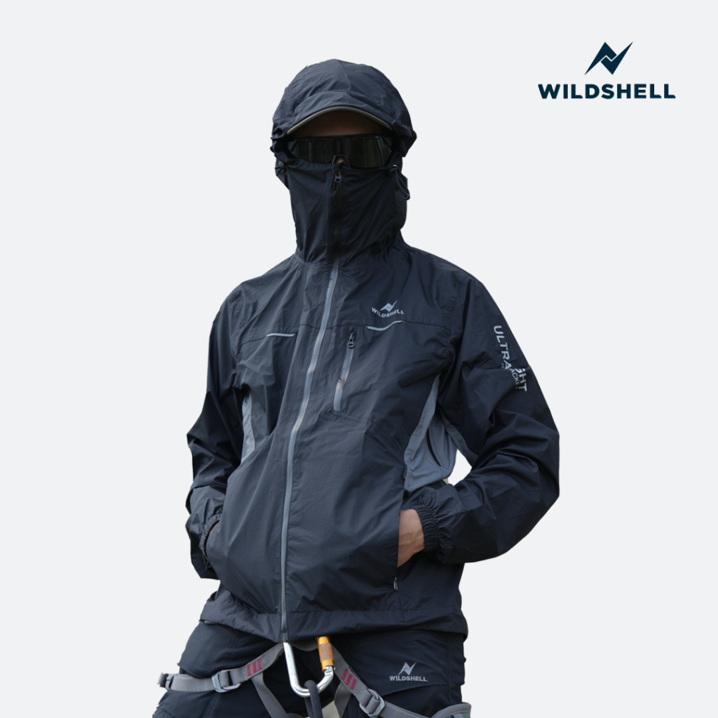WILDSHELL - Jaket Ultralight Trail Running Truelight Series Waterproof