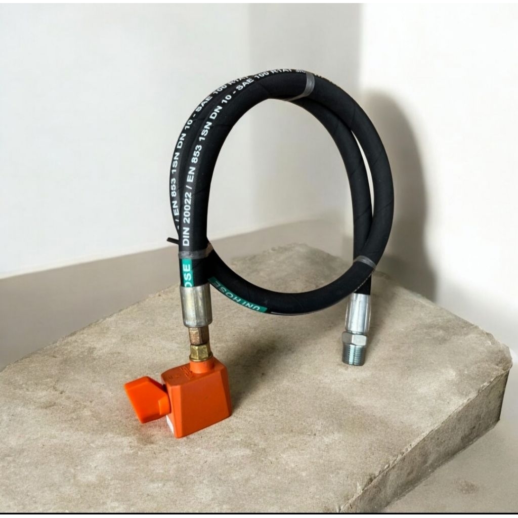 Soreshop_ Selang Pigtail Gas 12 Kg + Regulator Zeppelin