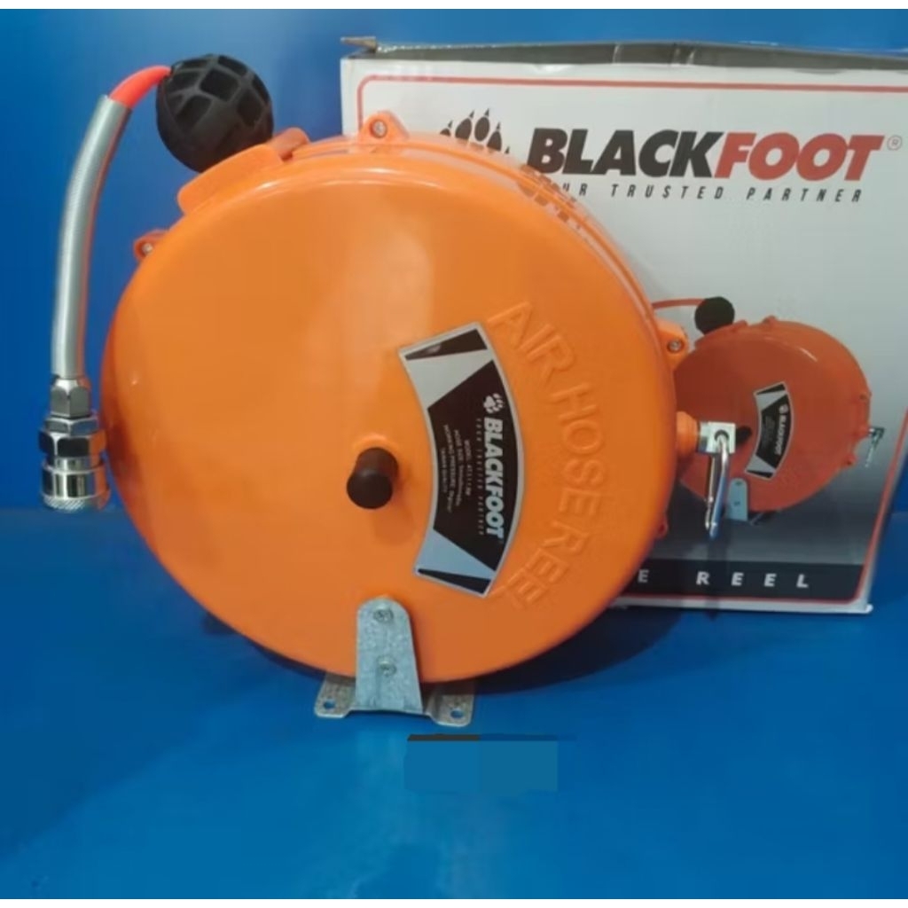 Selang Angin Kompresor Gantung Air Hose Reel 8 meter Blackfoot