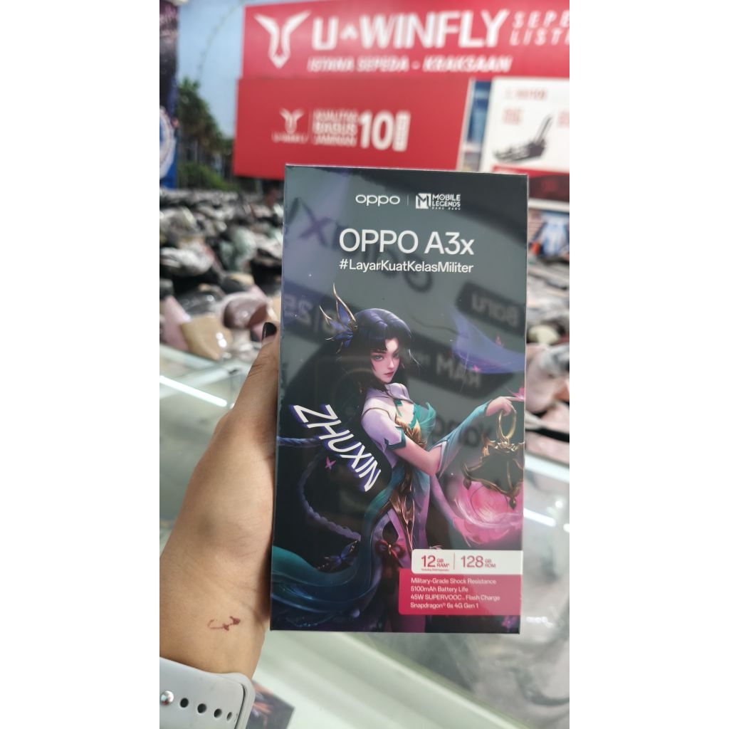 HP OPPO A3X RAM 6/128GB NEW