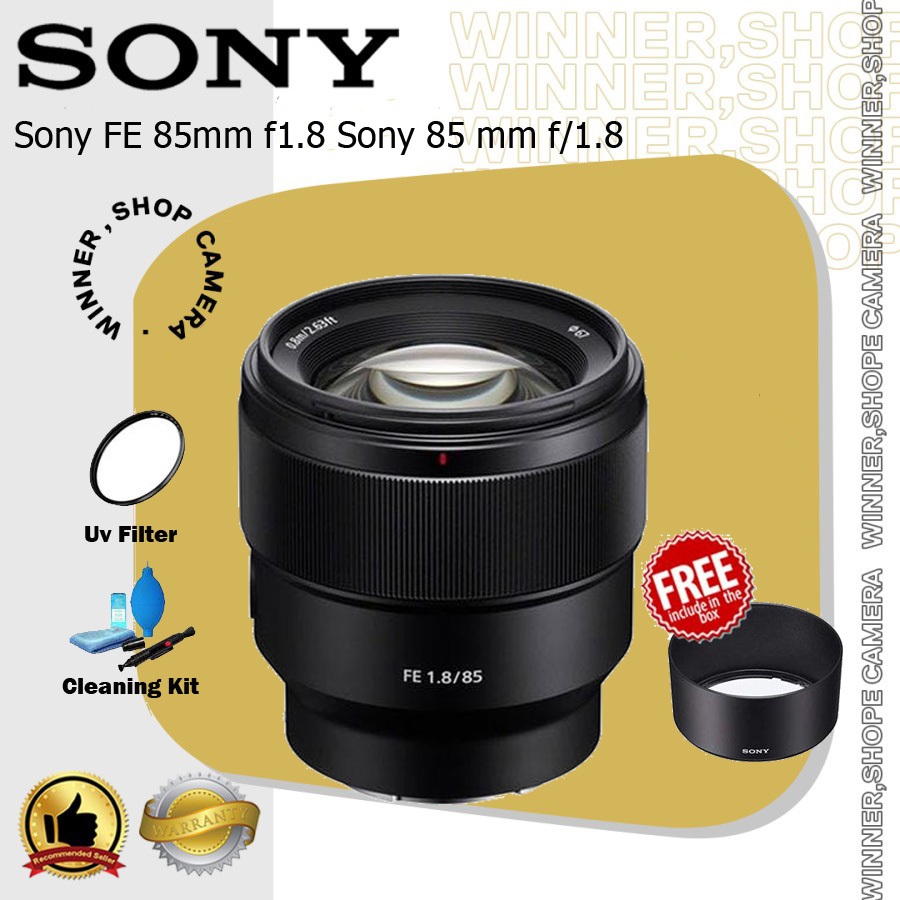 Sony FE 85mm f1.8 Sony 85 mm f/1.8 Lensa Sony FE 85mm f1.8