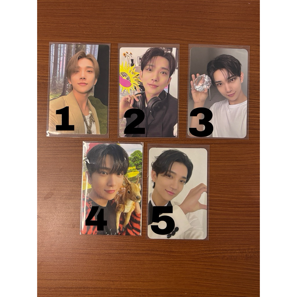 [READY STOCK] PHOTOCARD ACRYLIC STANDEE (UNSEALED) OFFICIAL JOSHUA SEVENTEEN