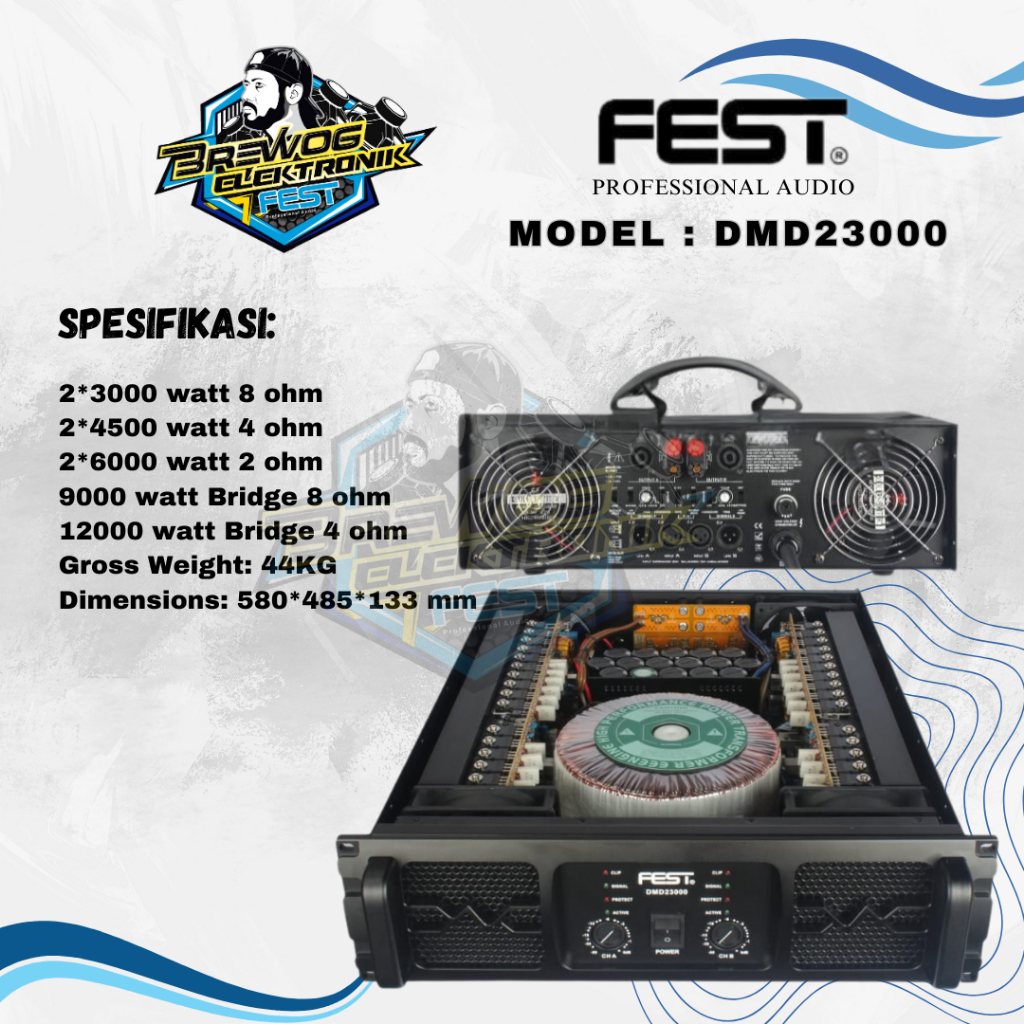 POWER FEST DMD 23000 CLASS TD