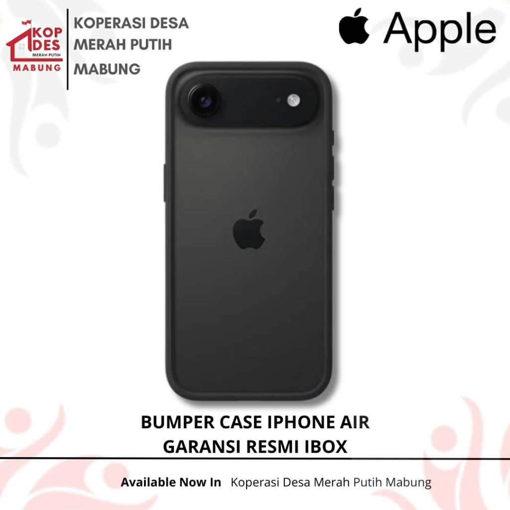 Bumper Case Iphone Air - Original Resmi IBOX