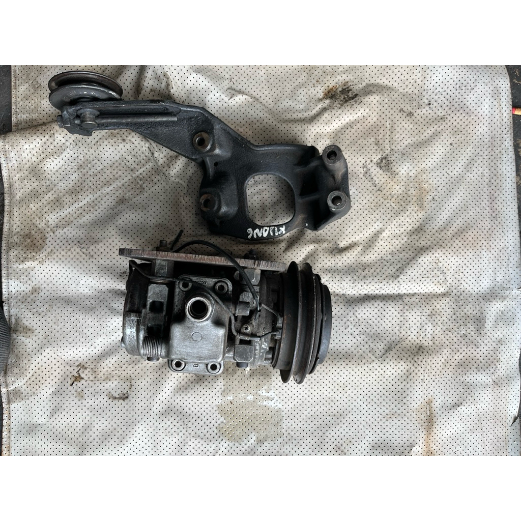 kompresor ac kijang set brecket ori denso
