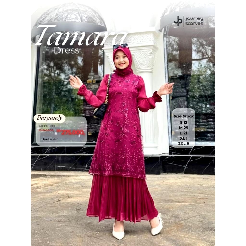 [READY] TAMARA DRESS by JOURNEY / Gamis Brukat