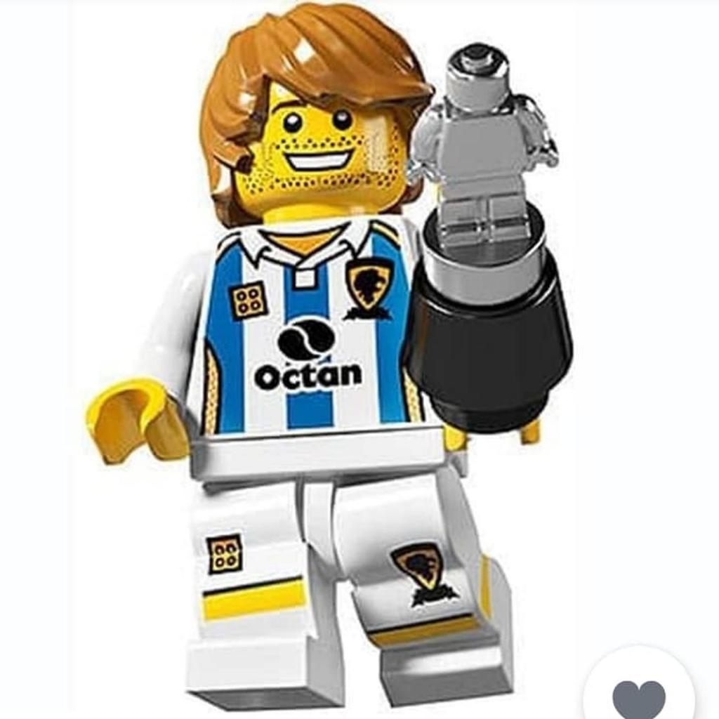 LEGO - mini figure soccer player - minifig series 4 original lego - BATISTUTA Like Shape