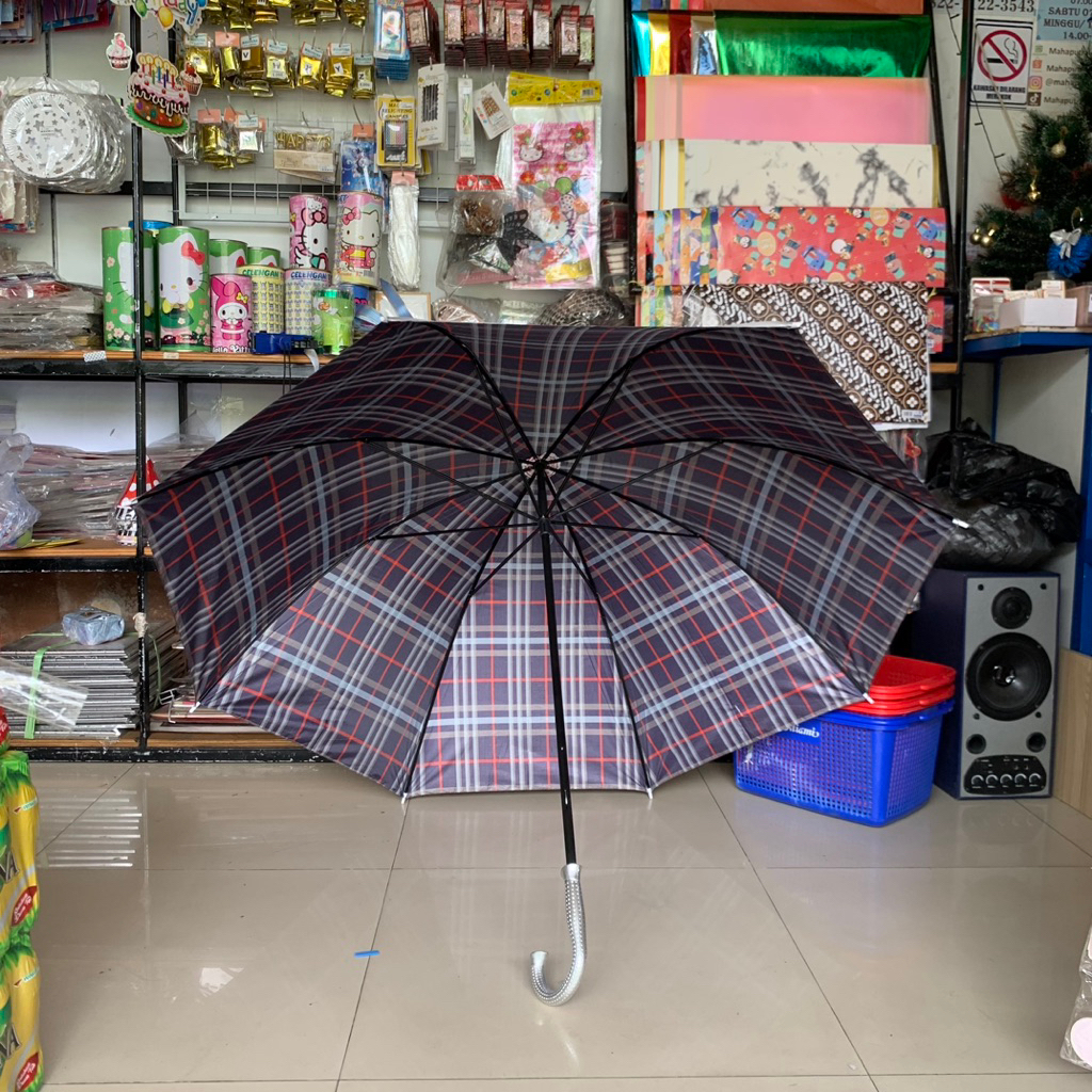 Payung jumbo Golf ANTI UV LAPISAN SILVER KUAT KOKOH Payung jumbo anti sinar UV. grosir Payung