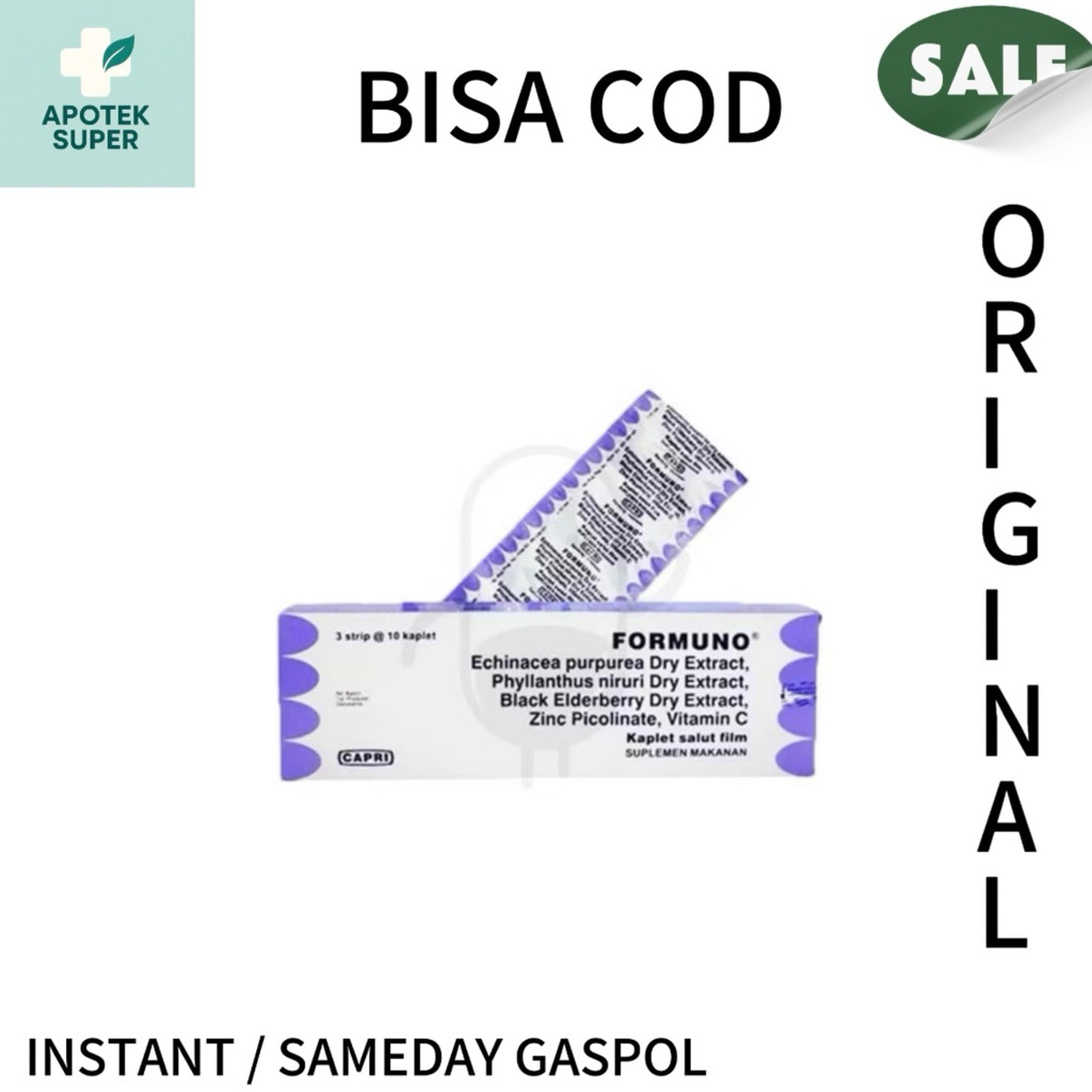 FORMUNO BOX ISI 30 TABLET VITAMIN SUPLEMEN KESEHATAN
