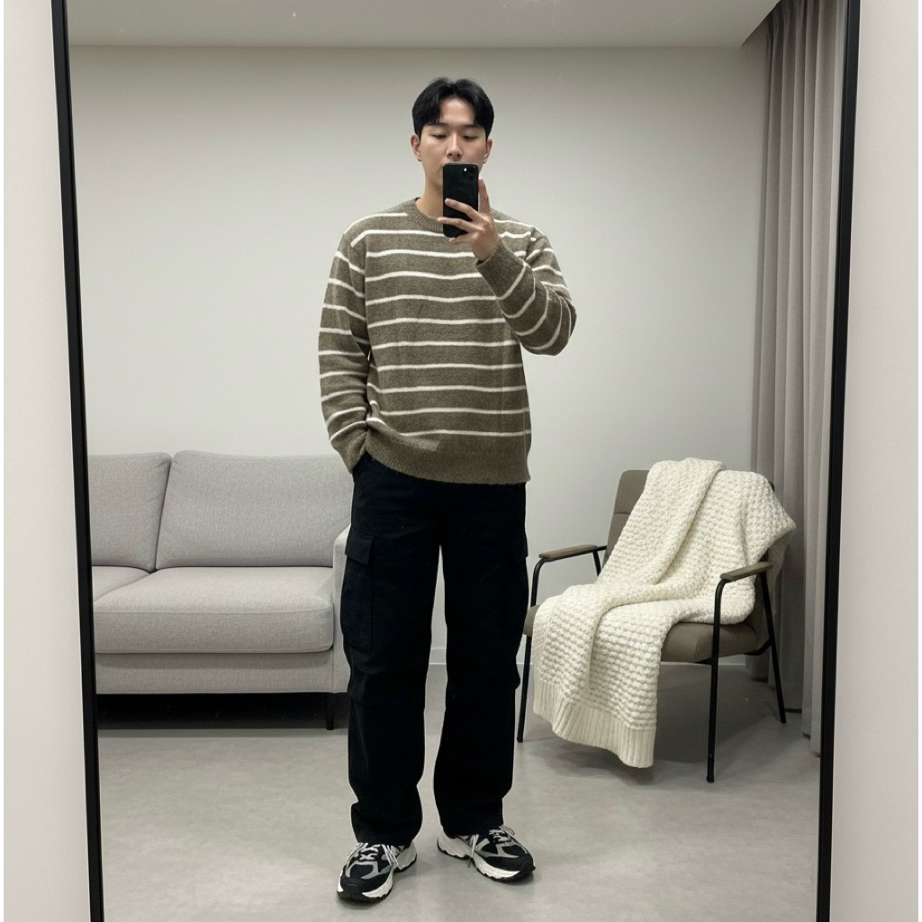 Knitwear Rajut Salur 8 Seconds