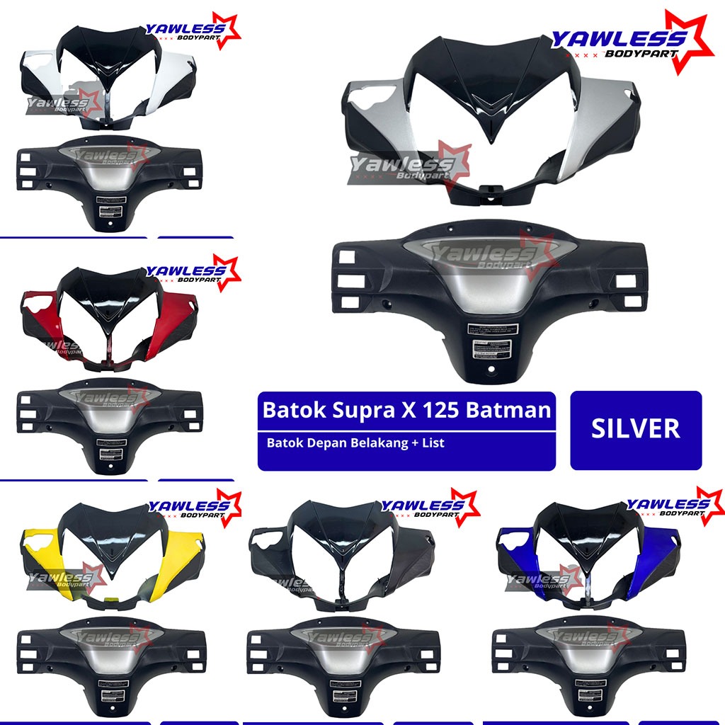 batok supra x 125 batman / totok supra x 125 + Lampu Depan supra x 125