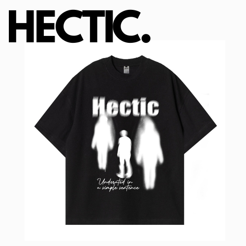 Kaos Hectic Hct T-shirt Black Kaos Hectic Blurry Premium Design Terbaru