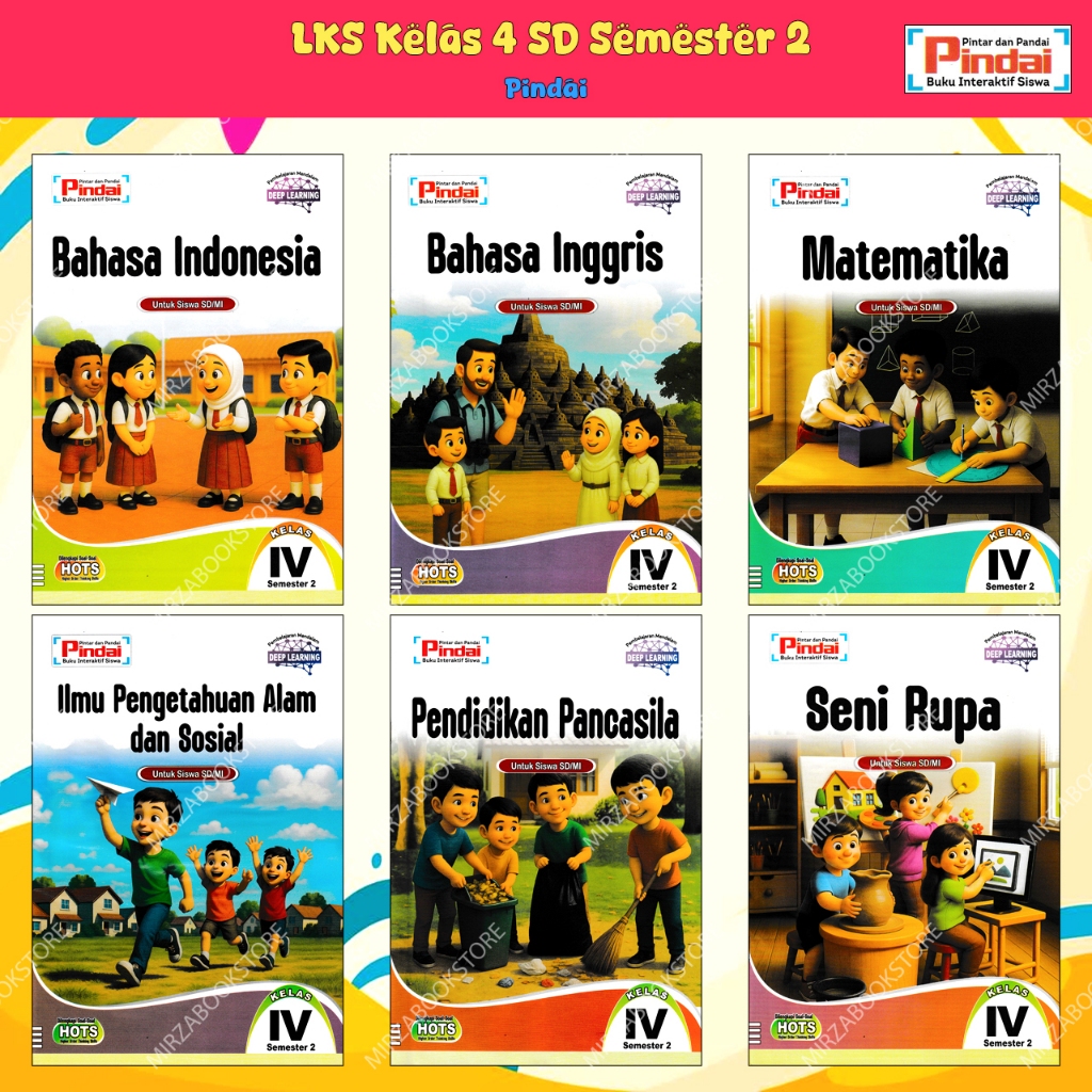 LKS Pindai Kelas 4 SD Semester 2 Deep Learning