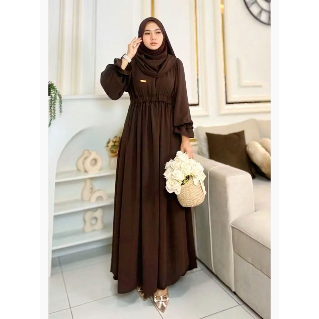 Gamis set Fatimah elegan
