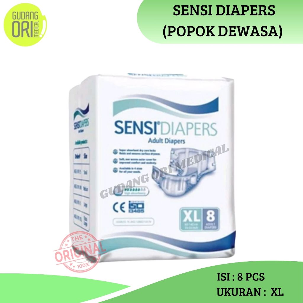 Sensi Diapers Adult / Popok Dewasa UK. XL