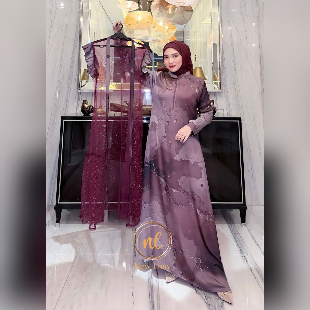 MYZA DRESS NEW SERIES ORI NEW LUSY GAMIS PREMIUM MURAH