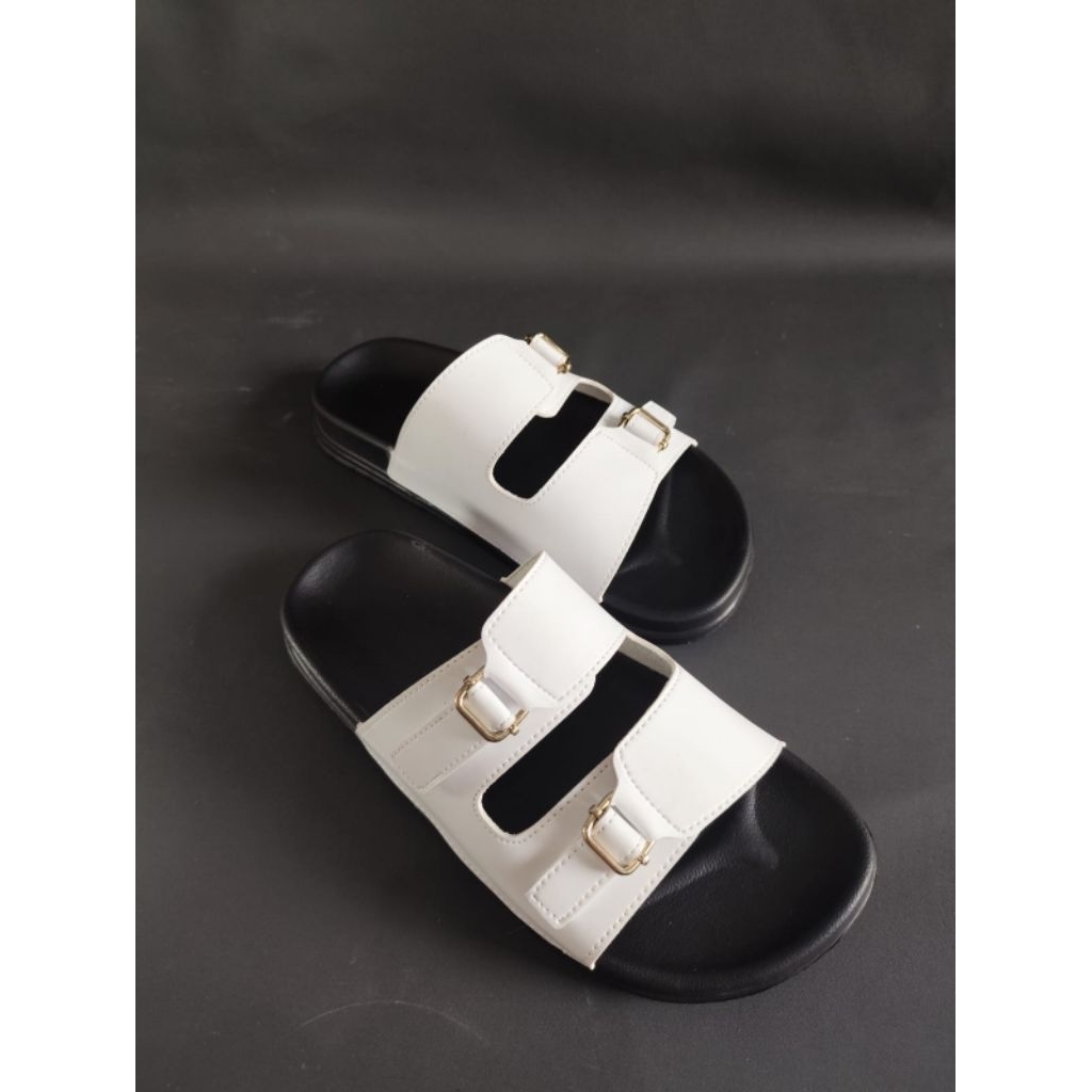 Lexuse Sendal wanita Platfrom Kekinian Sendal Kulit Vanesa Series