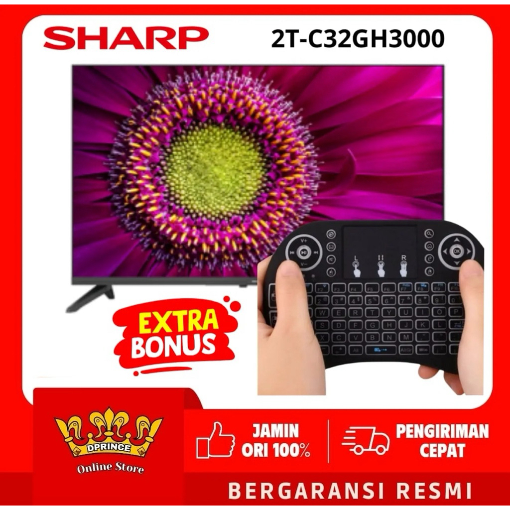 SHARP TV LED 43INCH GH3000 ANDROID TV