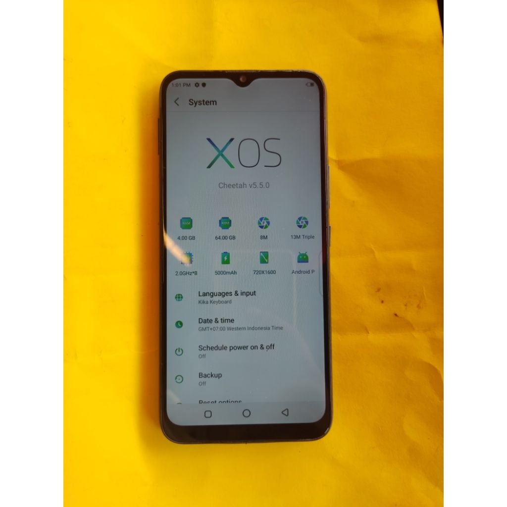 infinix hot 8 Ram 4Gb/64gb