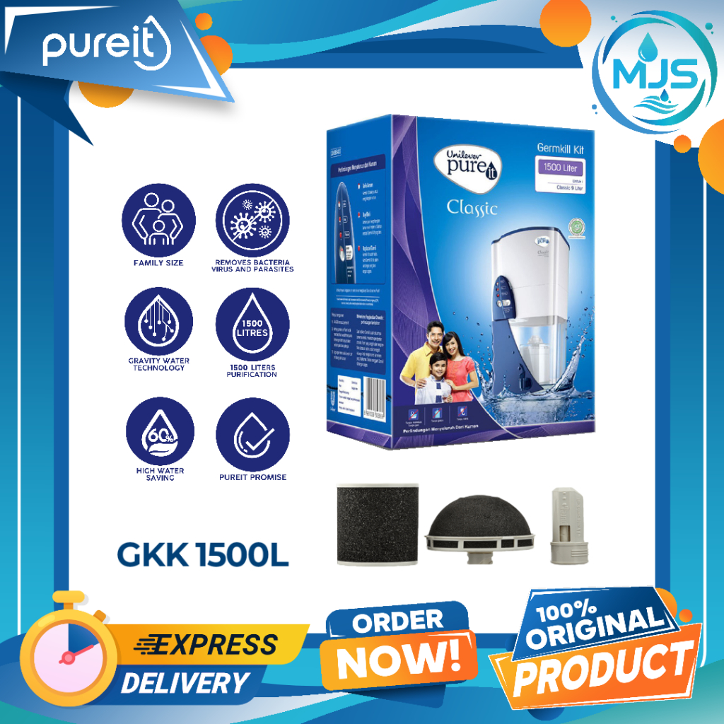 Pureit CLASSIC GKK 1500L Filter Pengganti Pureit Classic