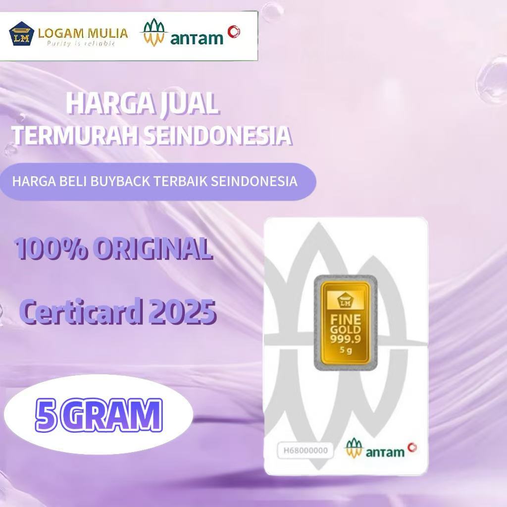 EMAS ANTAM LOGAM MULIA 5 GRAM TAHUN 2025