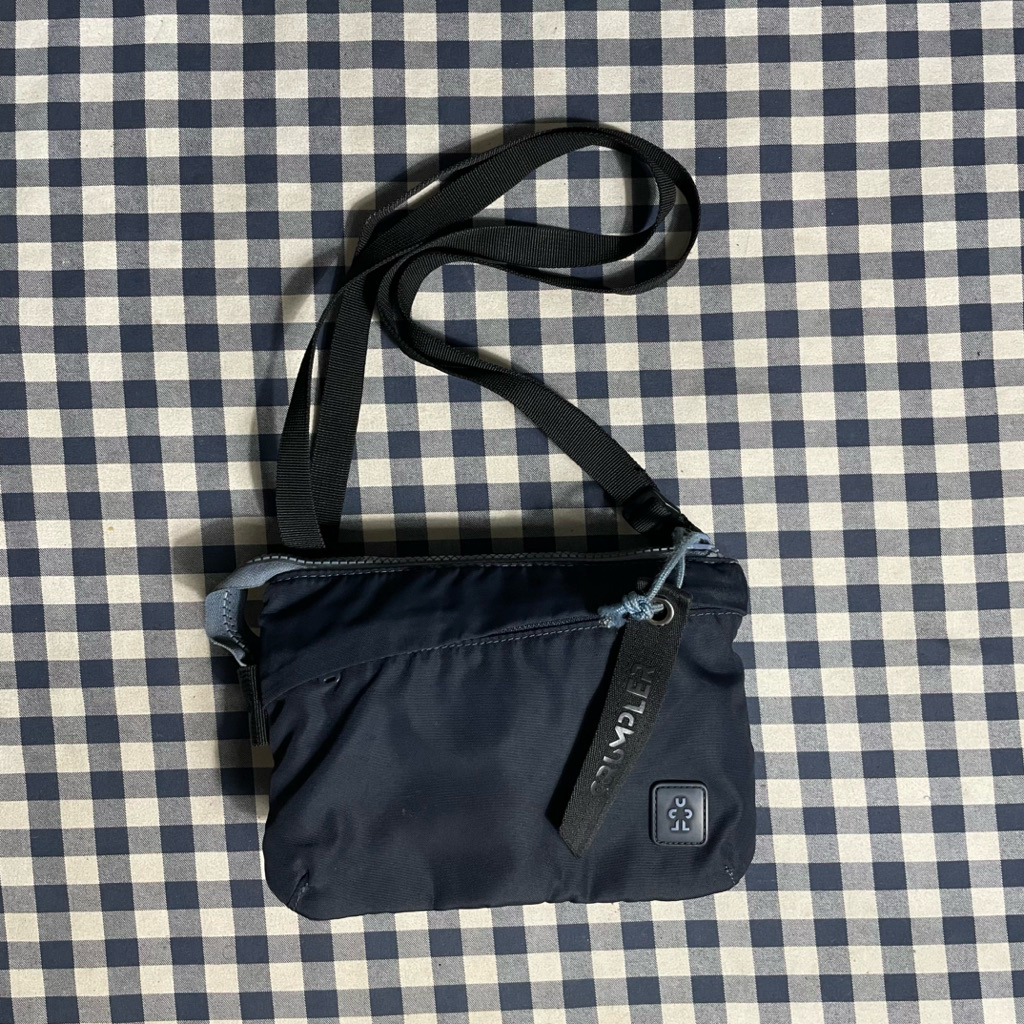 Sling Bag / Tas Slempang Minikin Hip Pack CRUMPLER 25th Anniversary original warna biru