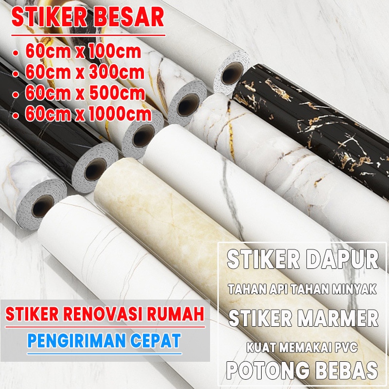 [Kualitasting] stiker anti air dan minyak stiker wallpaper dapur walpeper dapur anti minyak dan api 
