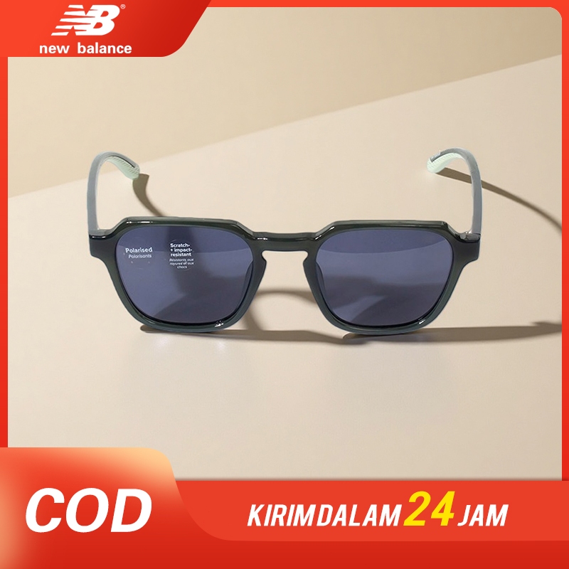 New Balance Kacamata Olahraga Polarized UV400 Pria Wanita Anti Silau HD Mengemudi/Bersepeda 870-091