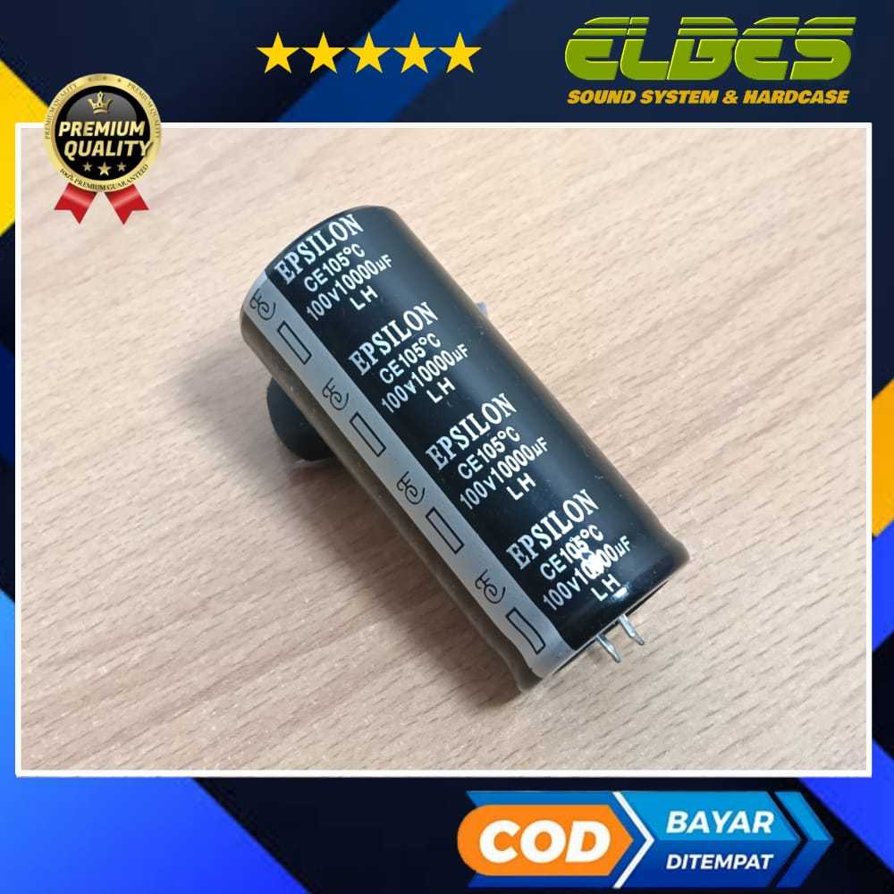 Elco EPSILON 10.000uf 100v Original Asli