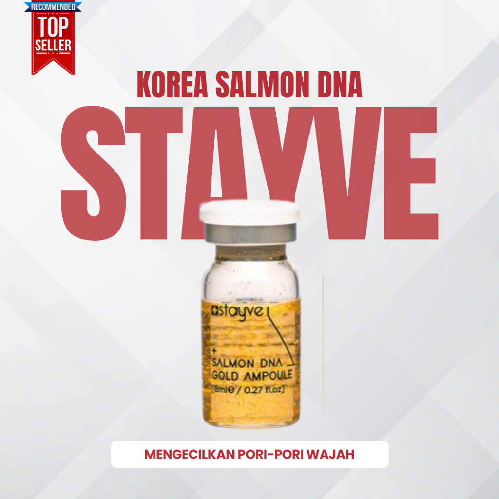 STAYVe  SALMON DNA | KOREA ORIGINAL | MENCERAHKAN KULIT