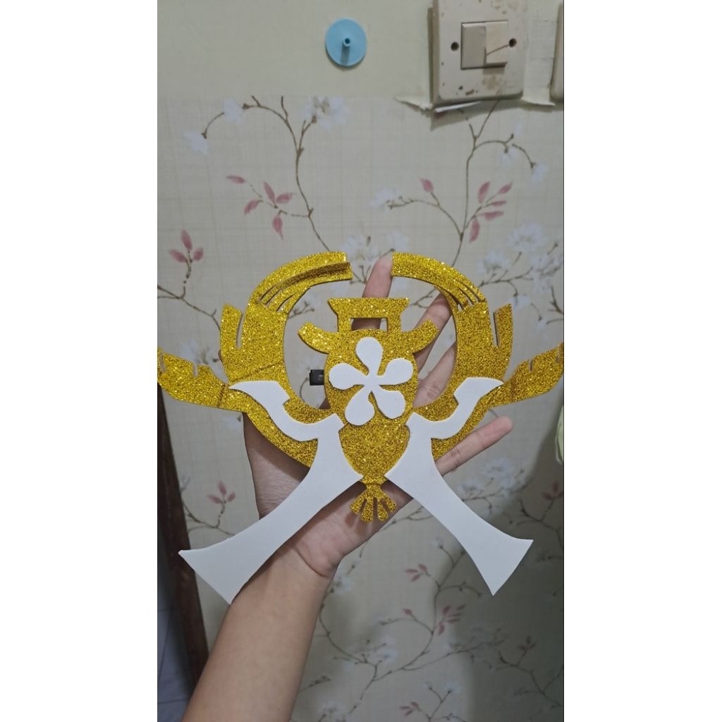 ACC kepala tiara mahkota yae miko genshin cosplay