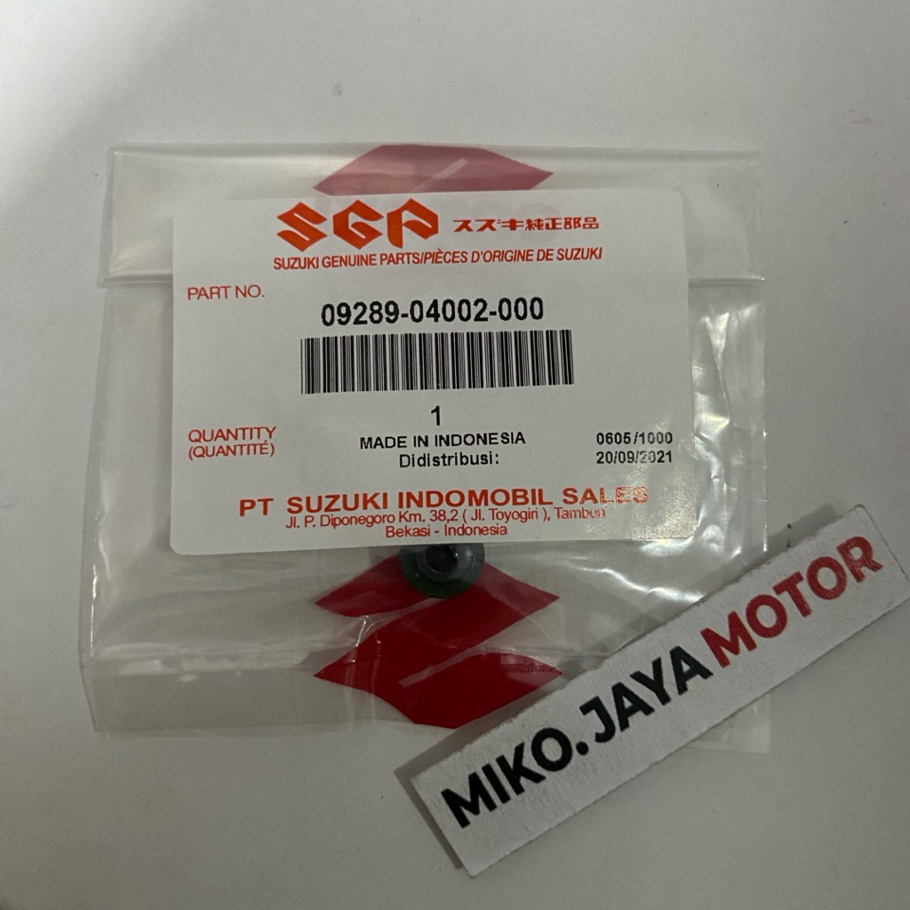 SEAL SIL KLEP SATRIA FU 150 ORIGINAL SGP 09289-04002-000